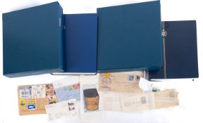 Five albums of Nivafoi-ou stamps.