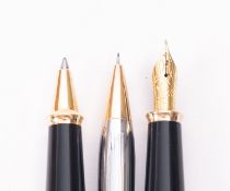 Cross, Townsend Medalist, a fountain pen, roller and pencil set,