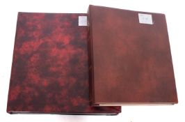 Two large albums of French Postcards early 1900s mainly Paris with street scenes,