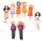 Sindy and other fashion dolls.