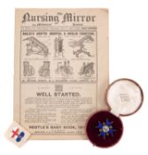 Badge of The Florence Nightingale School of Nursing in Case;