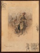 Charles 'Snaffles' Johnson Payne (British,1884-1967) A Heilan Lad, and Jock (K.