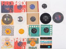 A group of seventeen singles from the 1960s and 1970s - including 4 by The Who, 4 by David Bowie,