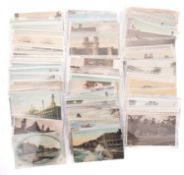 A collection of one hundred Kent, Sussex, Surrey and Hants topographical postcards.