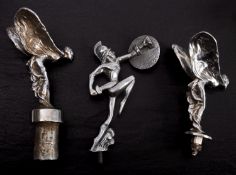 Two Rolls- Royce Spirit of Ecstasy car mascots, unsigned,