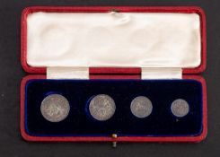 A 1903 Maundy set in original box.