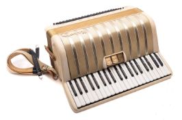 A Hohner 'Verdi I' accordion and a Hohner 'Marchesa' accordion ,