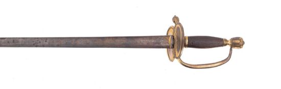 An 18th Century Officer's dress sword by JJ Runkel, Solingen,