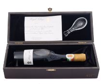 A Tokaji Royal Essencia 2000 collection, boxed, with crystal tasting spoon.