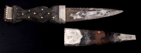 A 19th century Scottish Sgian-Dubh,