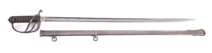 A Victorian British 1853 pattern Officer's sword, maker Firmin & Sons, London,