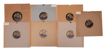 Approximately 270 8-in and 10-in dance records,