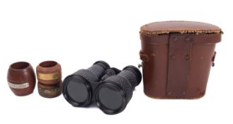 A cased pair of 'Super Dreadnought' filed glasses,