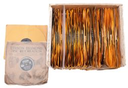 Edison Diamond Discs, approximately 42, Nos.