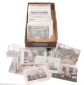 A collection of over one hundred Exhibition postcards.