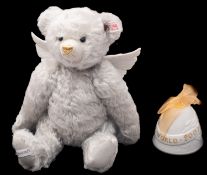 A boxed Lladro Steiff bear, 'Angel Bear',