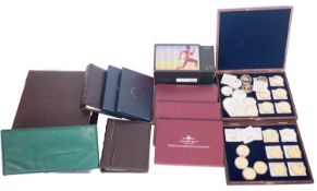 A boxed set of Olympic 2012 50p pieces with Royal mail covers,