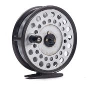 A Hardy 'Viscount 140' fly reel.
