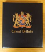 A Q.V. to Q.E.II mainly mint collection of Great British stamps in a DAVO hingeless album