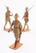 Britains toy soldiers, set 1542, New Zealand Infantry, Marching Slope Arms (Service Dress),