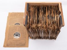 Edison Diamond Discs, approximately 42, Nos.