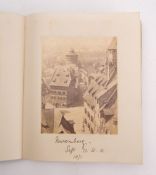 A small holiday/touring album of photographs of Germany and Austria, dated 1871-73,