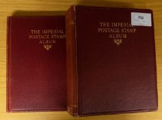 A mint and used collection of British Empire stamps in two Imperial albums.