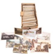 A collection of early 20th century postcards, GB topographical including Torbay,