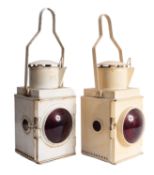 A pair of BR Brake van lights,