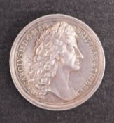 A Charles II, 35mm, silver Accession Medallion, 1662.