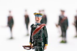 Britains toy soldiers, set 154, Types of the German Army: Prussian Infantry of the Line,