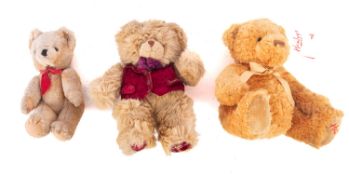 A Harrods blonde plush Teddy bear ,