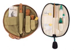 A Mollenhauer three section recorder in cloth case,