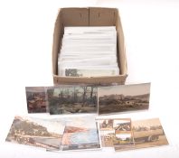 A collection of over two hundred Devon & Cornwall topographical postcards.