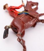 Britains toy soldiers, set 1349, Canadian North West Mounted Police, 5 mounted figures,