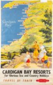 A BR(W) 'Cardigan Bay Resorts For Glorious Sea and Country Holidays' after Harry Riley,
