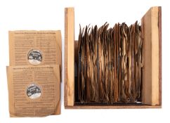 Edison Diamond Discs, approximately 32, Nos.