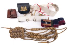 A set of Royal Household Cavalry aiguillettes,