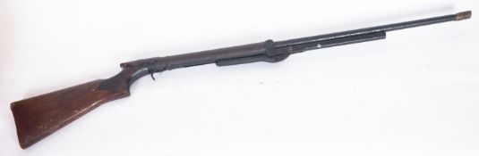 A BSA .22 calibre underlever air rifle.