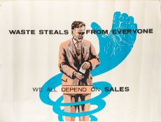 A group of thirty-seven 20th century workplace posters by J.D.