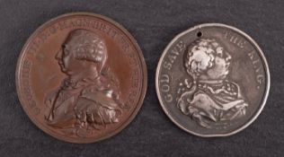 An 1800 George III Medallion, 1800 Preservation of the Kerry,