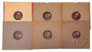 Approximately 200 8-in and 10-in dance records,