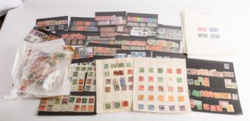 Mint and used group of GB in open box inc QV SG8 1d red-browns (one with listed variety 