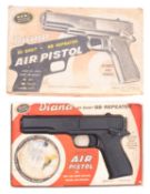 A Diana ''Repeater' G10 .177 calibre air pistol, in original pictorial card box with insert card.