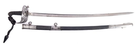 A Victorian Rifles Brigade sword,
