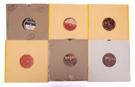 Approximately 200 10-in dance records,