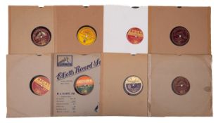 Approximately 200 10-in dance records,