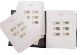 2009-18 collection of Great British Post and Go stamps in an album.