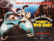 Four British quad film posters, 'Corpse Bride', 'Wallace & Gromit the Curse of the Ware-Rabbit',