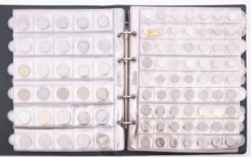 An album of world coins.